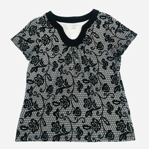 💙 5 for $25 - Croft and Barrow Print Top